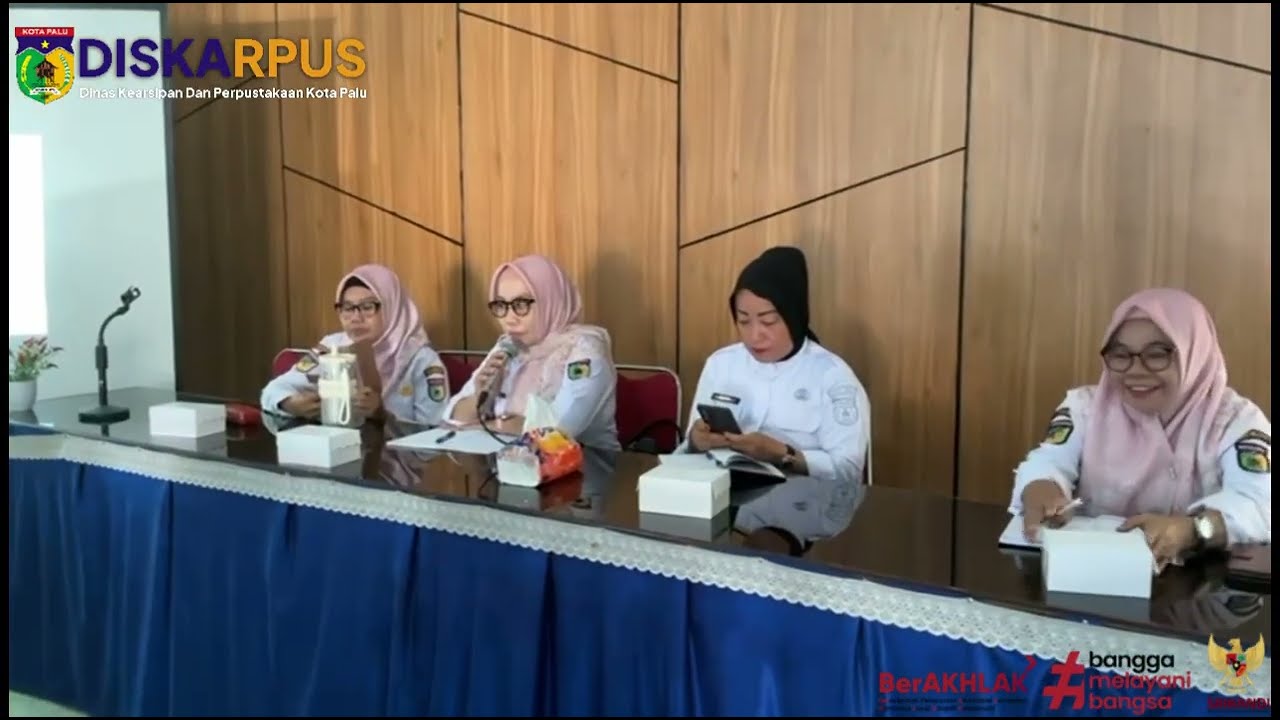 #Day3 Giat Pembinaan Kearsipan bagi Perangkat Daerah Lingkup Kota Palu