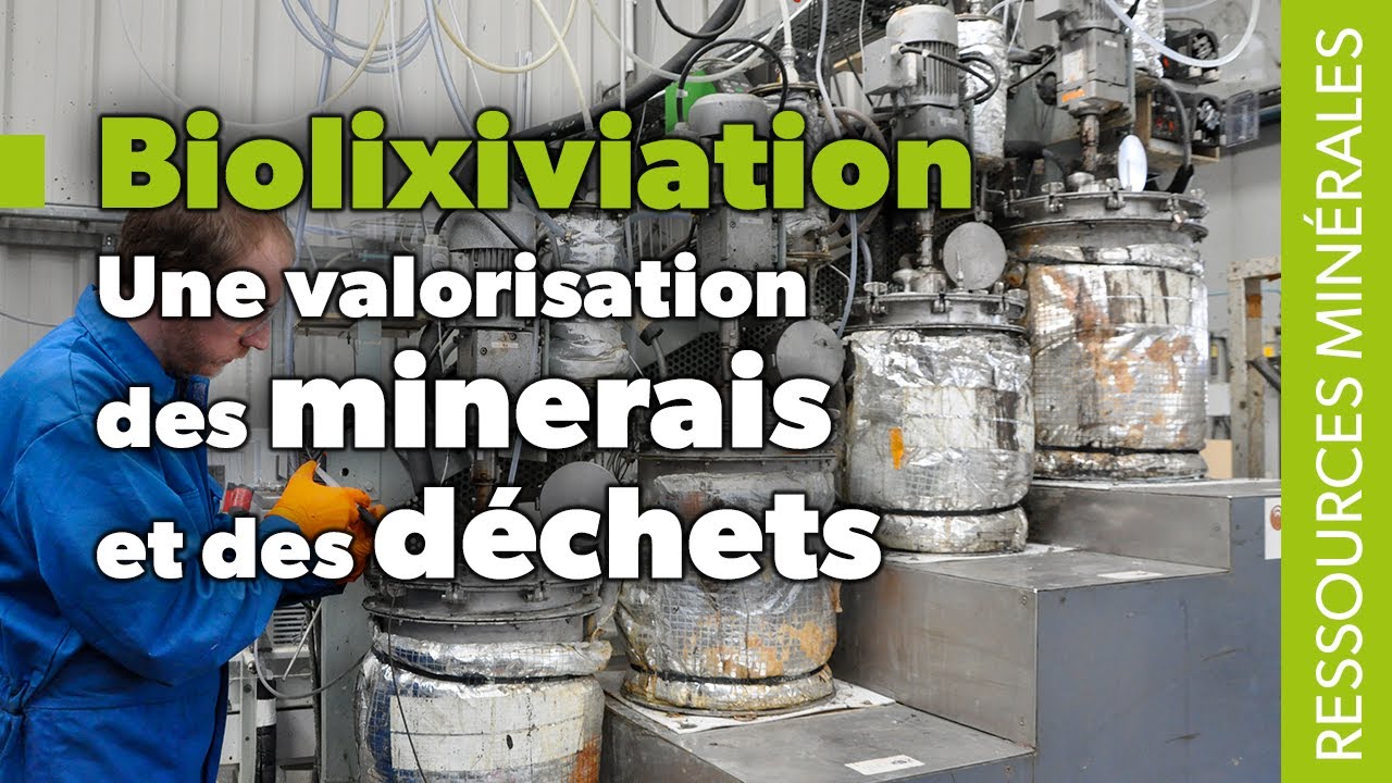 Biolixiviation : une valorisation des minerais et des déchets