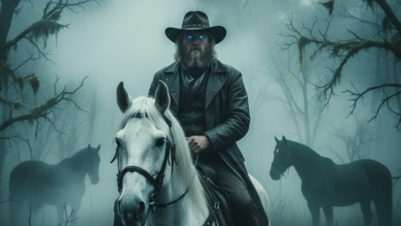 The White horse Cowboy. A bluesy style Dark Country vibe song By Indiana Posse Music Creation.