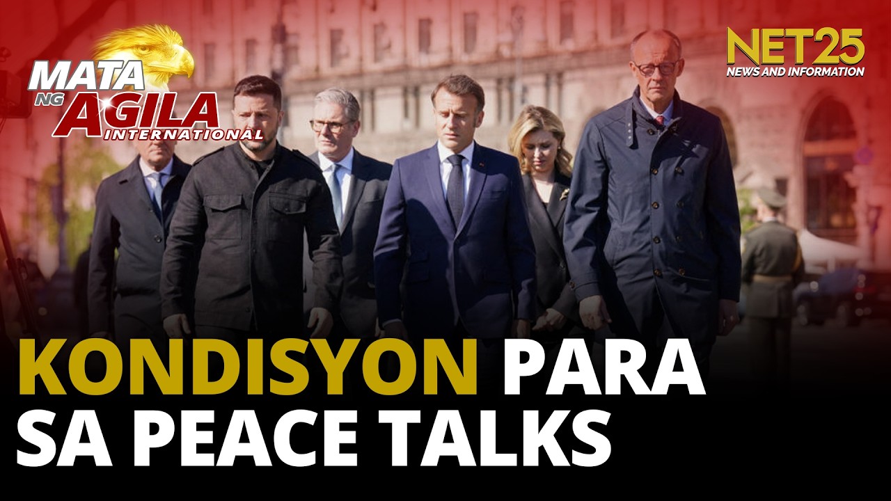 European allies ng Ukraine, may kondisyon sa peace talks