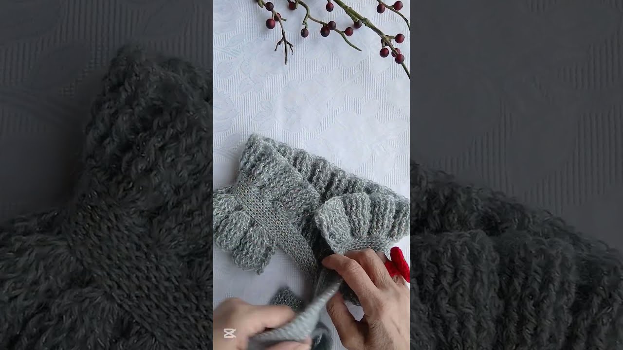 Viral olan boyunluk örüyoruz..