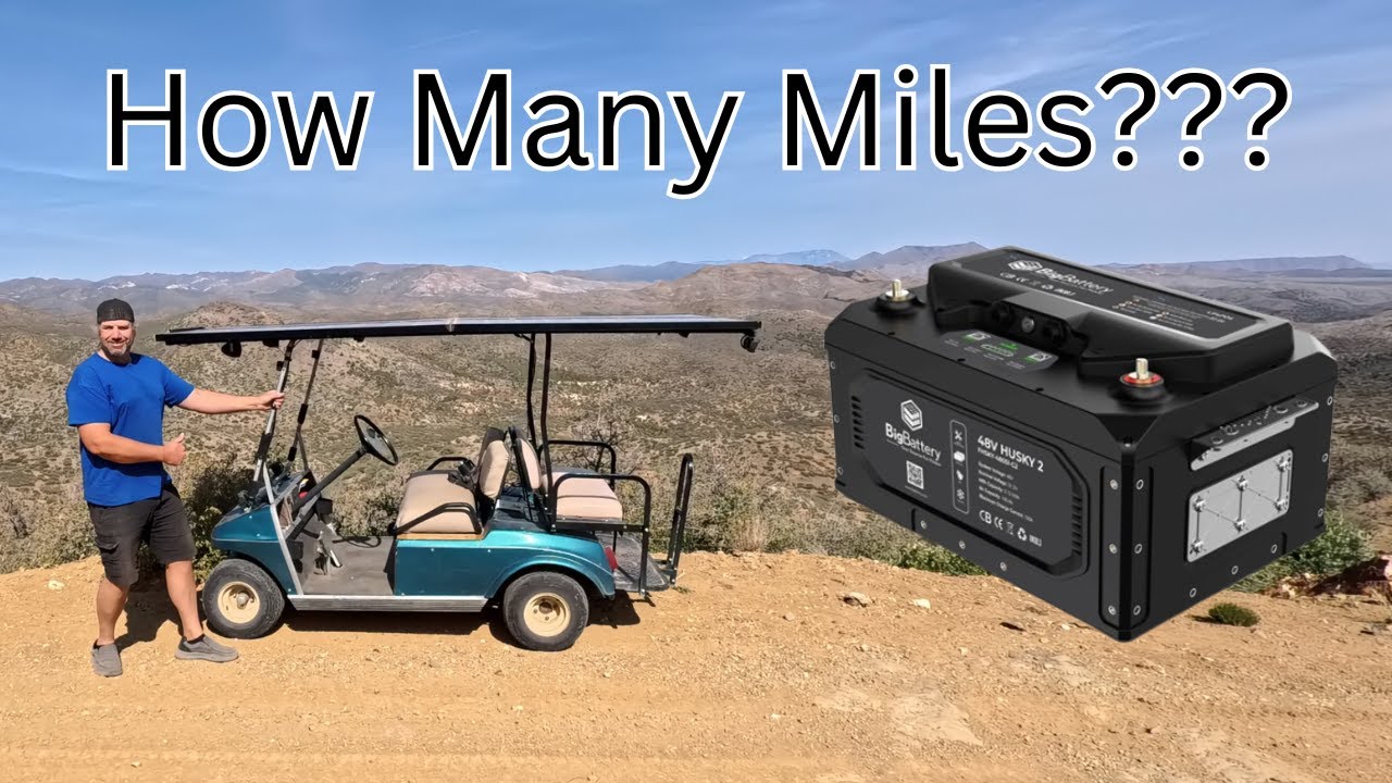Big battery Husky 2 Test Drive 91 Club Car