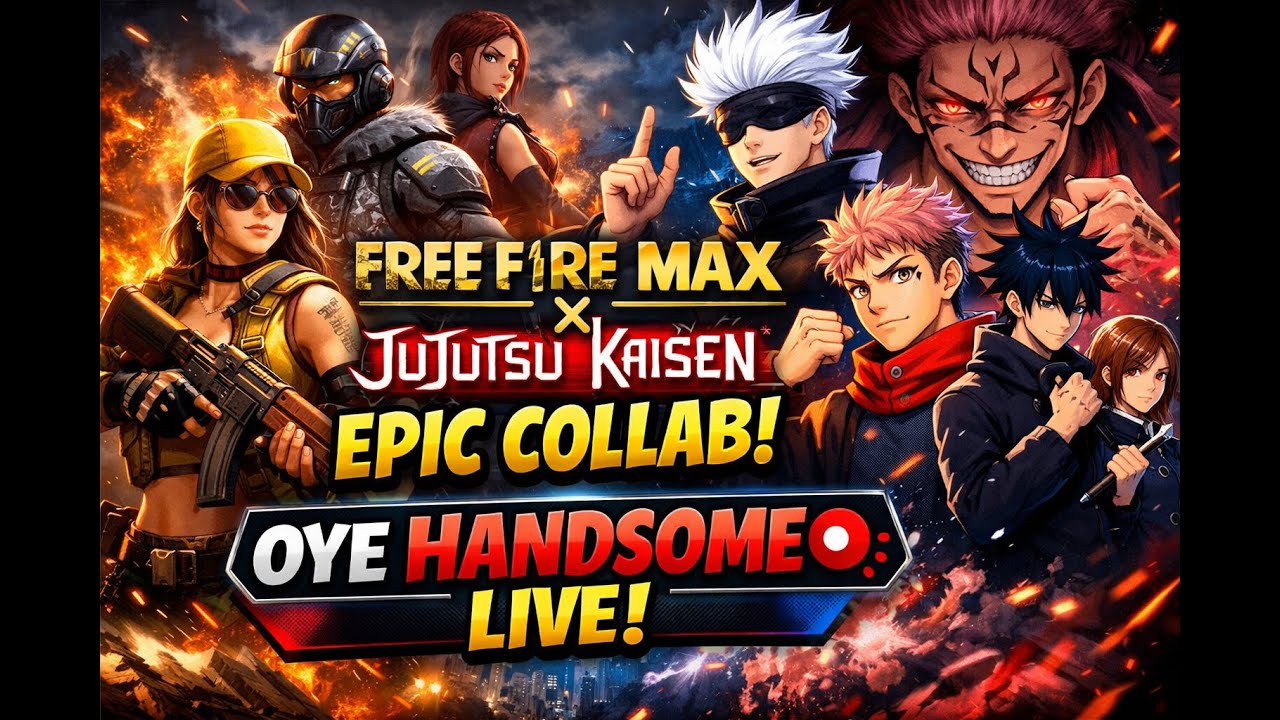 🔴Free Fire PC LIVE with Handsome Boy |🎮#ffliveshorts #freefire #oyehandsomeofficial
