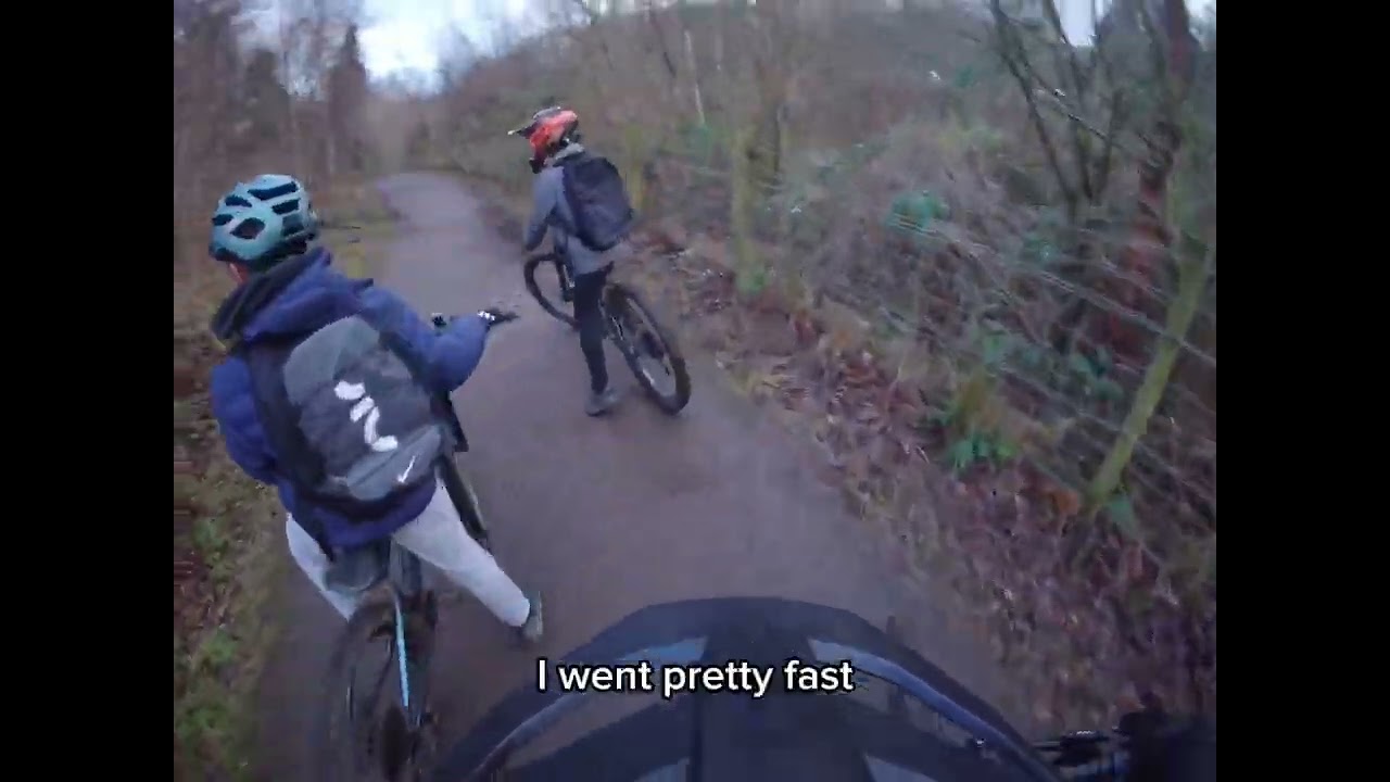 We did some trails (5 people)!! 