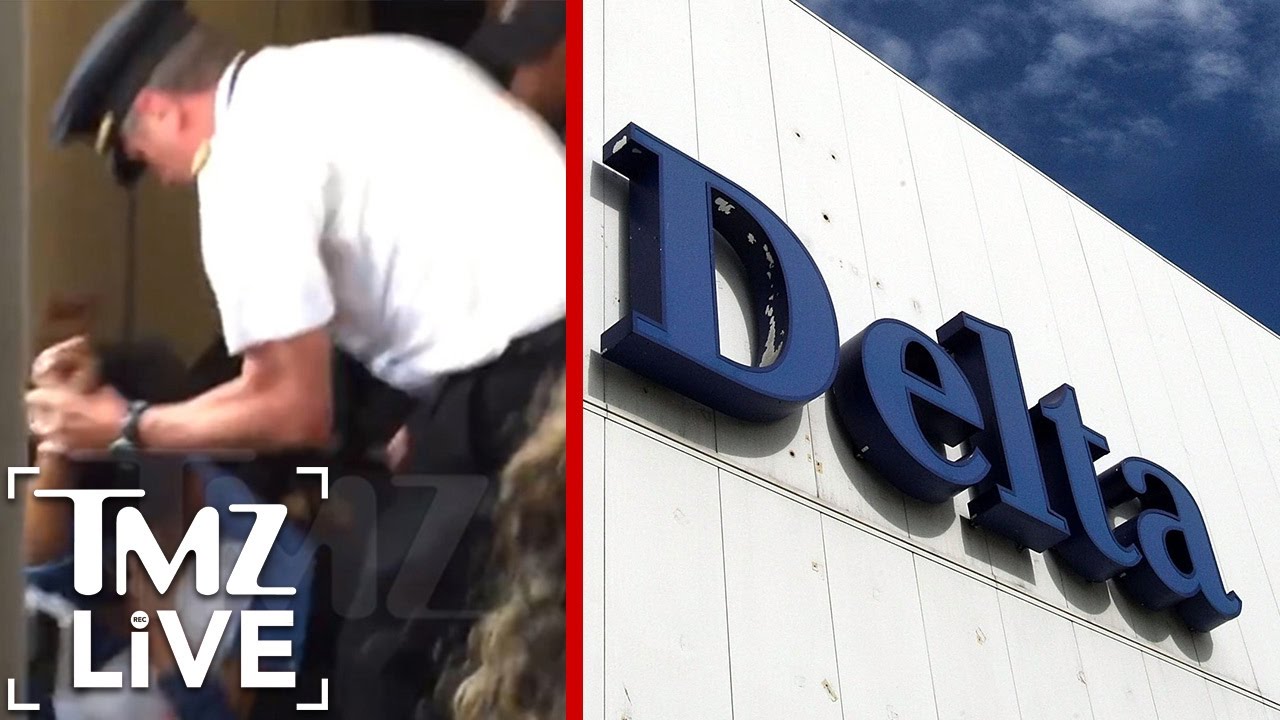Delta Airlines: Pilot Strikes Passenger | TMZ Live
