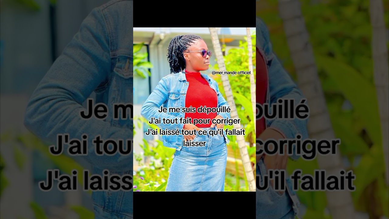 MERMANDE - TU NE PEUX PAS ME PERDRE (Vidéo lyrique officielle)