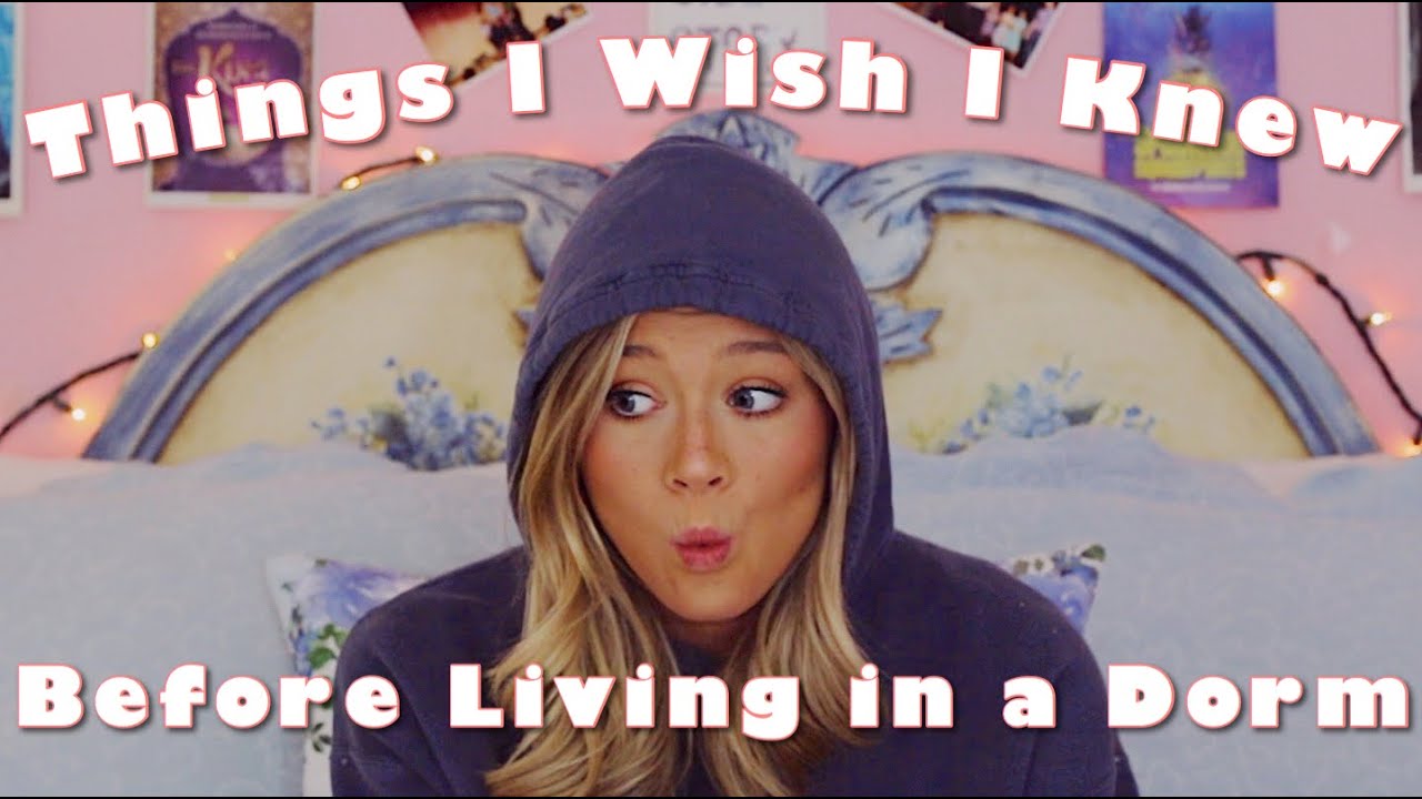 THINGS I WISH I KNEW BEFORE LIVING IN A DORM | College Tips + Dorm Life Hacks!