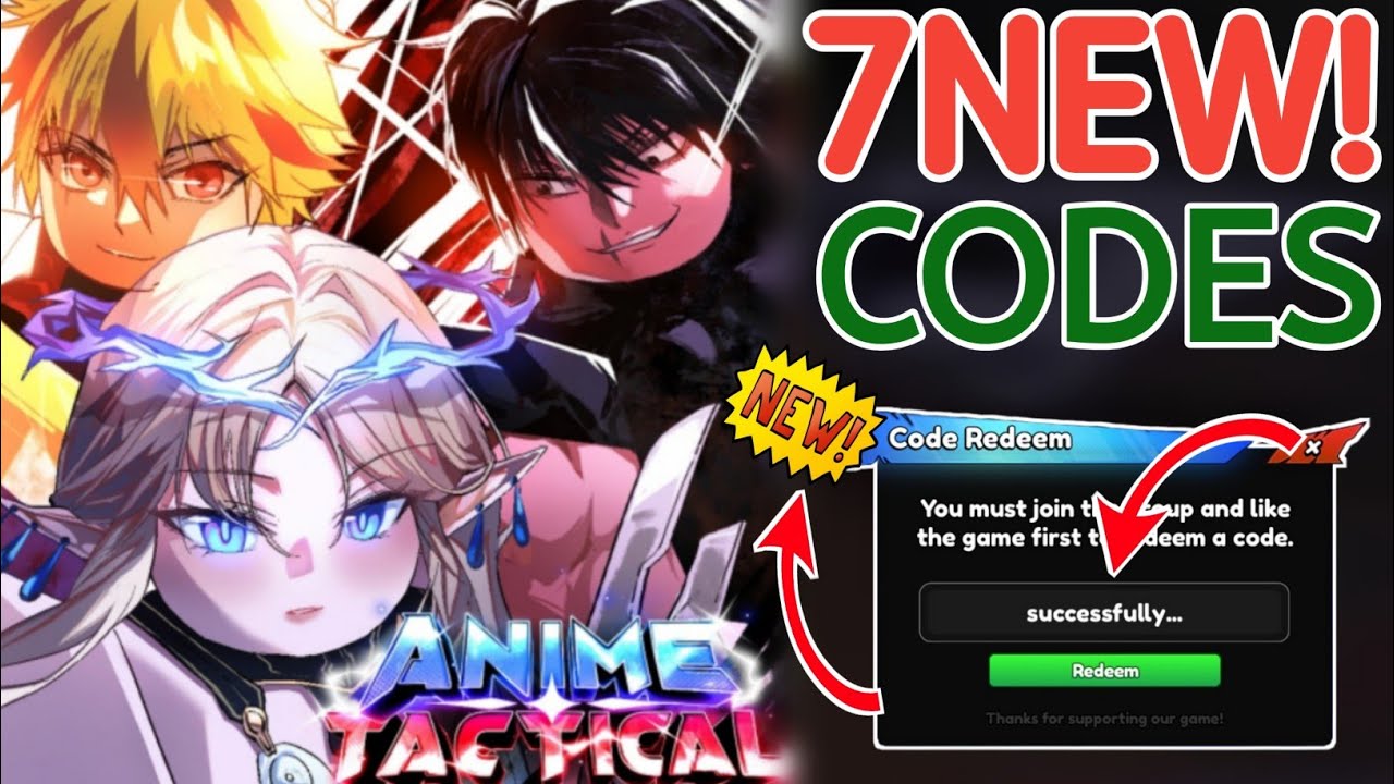 🚨 ОБНОВЛЕНИЕ 🚨 КОДЫ ДЛЯ ANIME TACTICAL В МАРТЕ 2026 ГОДА - КОДЫ ДЛЯ ROBLOX ANIME TACTICAL SIMULAT...