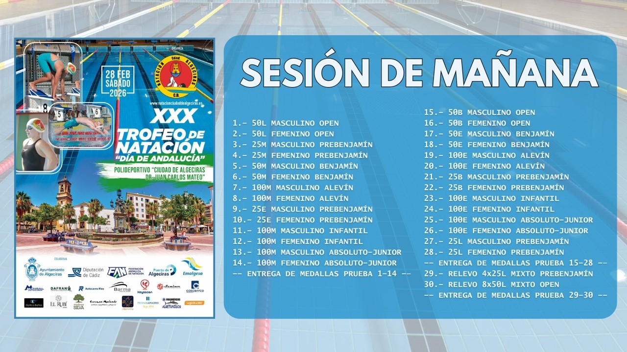 XXX Trofeo de Natación 