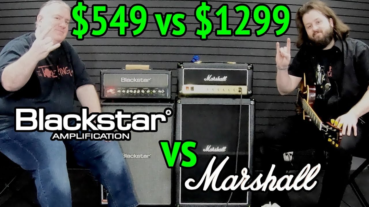 Дешевый усилитель против дорогого усилителя — BLACKSTAR против MARSHALL — HT-20 MkII против JCM800