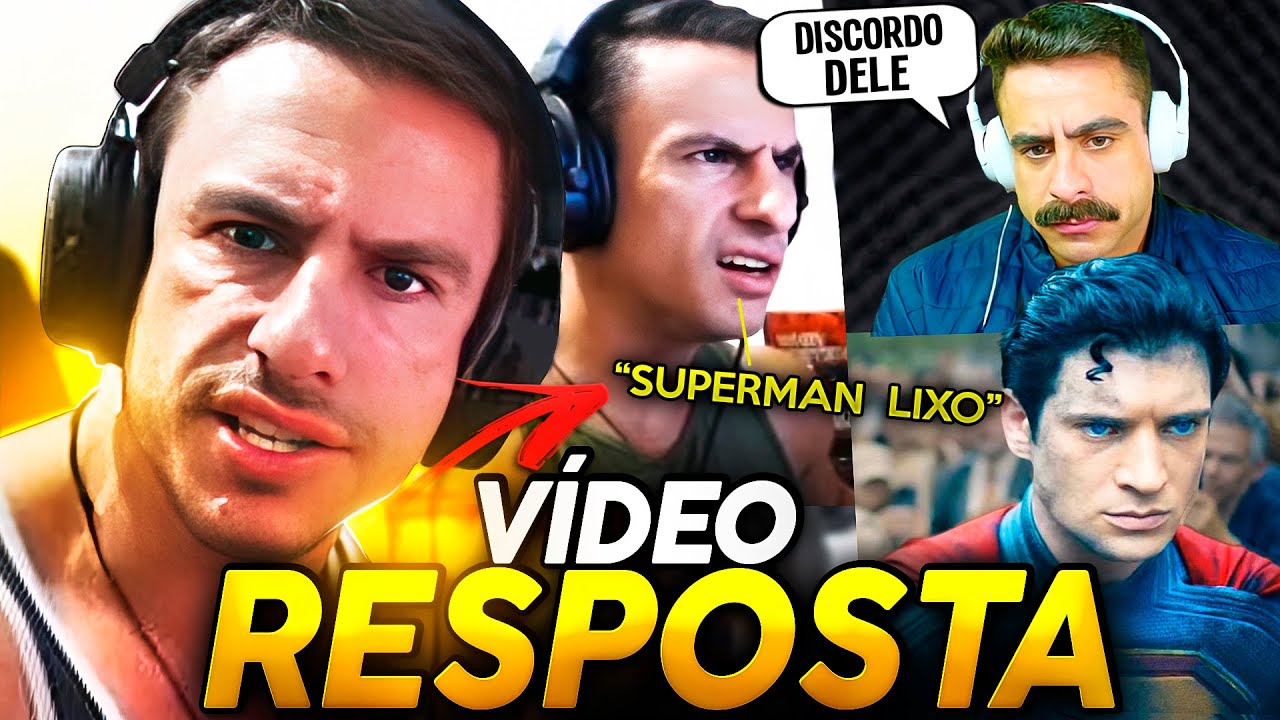 SUPER XANDÃO RESPONDE REACT POLÊMICO SOBRE O NOVO FILME DO SUPERMAN