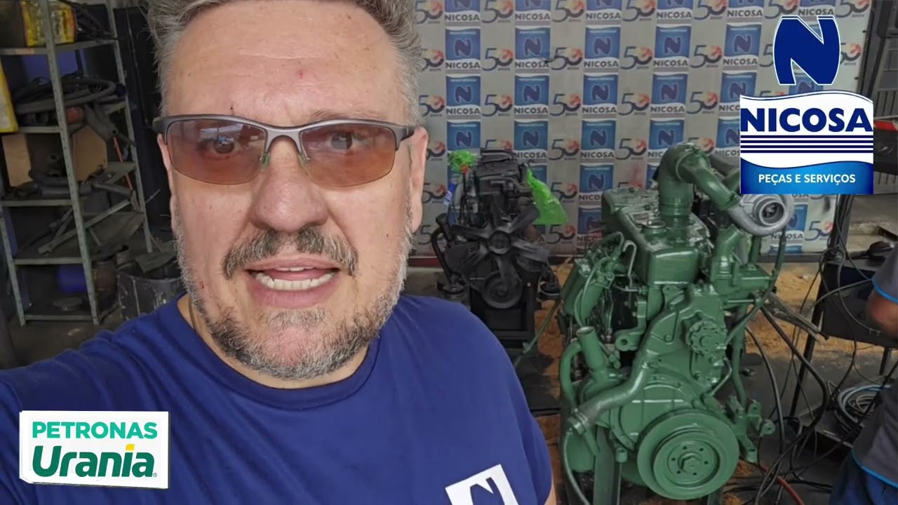 MOTOR MBB 1516 comando moderno híbrido,  compressor grande na Nicosa 18 anos durou
