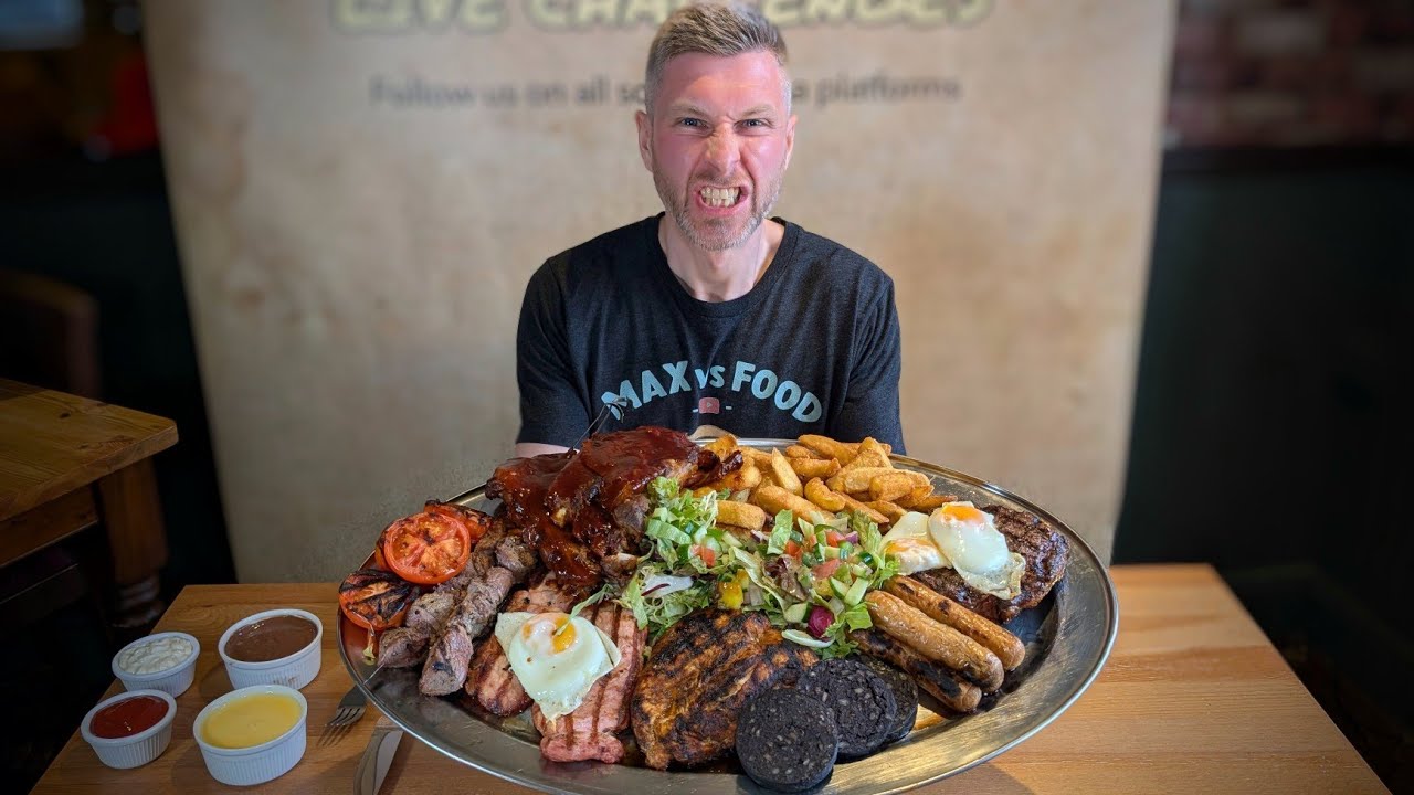 CAN I GET REVENGE ON THE UNDEFEATED MEGA MEAT PLATTER!?