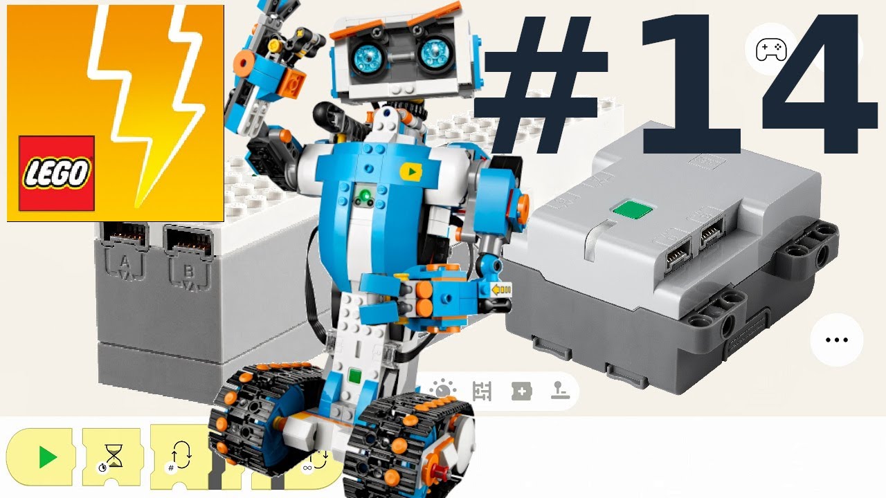 Lego Powered Up Tutorial #14: sonar-like beeping and 