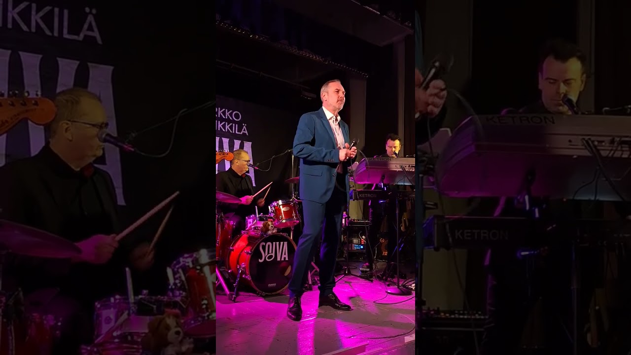 Jarkko Yli-Sikkilä ja Soiva orkesteri Myllykoski seurantalo 20.02.2023