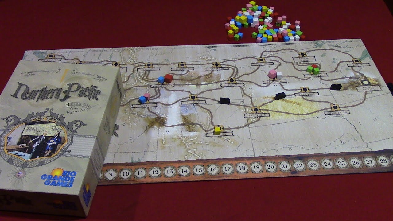 Jeremy Reviews It... - Northern Pacific Board Game