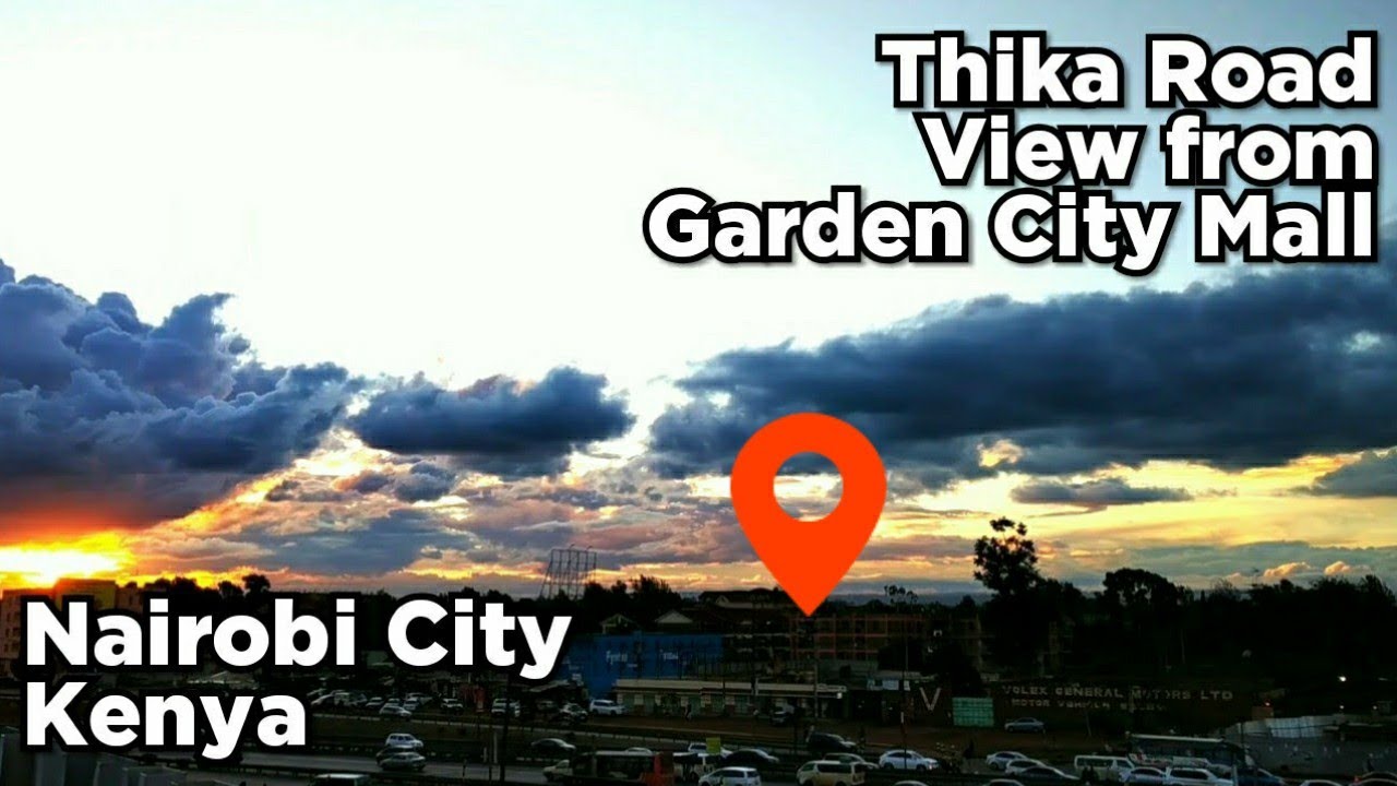 Ep 01-THIKA ROAD EVENING TRAFFIC-GARDEN CITY MALL ROAD VIEWS-NAIROBI CITY ROADS-NAIROBI-KENYA