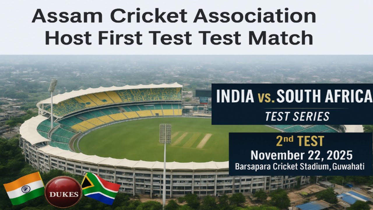 Guwahati To Host - First Test Match | Full Stadium Record & Details | India South Africa 2nd Test 