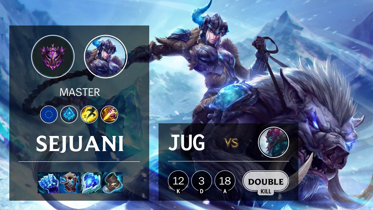 Sejuani Jungle vs Trundle - EUW Master Patch 11.24