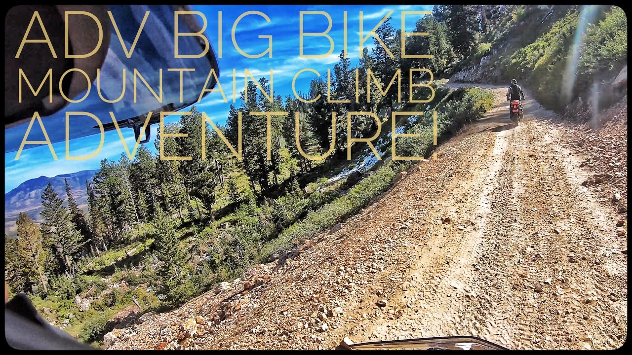 Adventure Bike Mountain Climb | Utah's Inspiration Point 1 | BMW R1200GSA | ADV Trail Ride 1