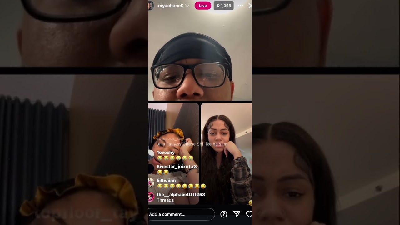 Pt.2 Lady BL ,Aspen kartier, Vonoff1700,jada,jilla Ig live arguing😳😂