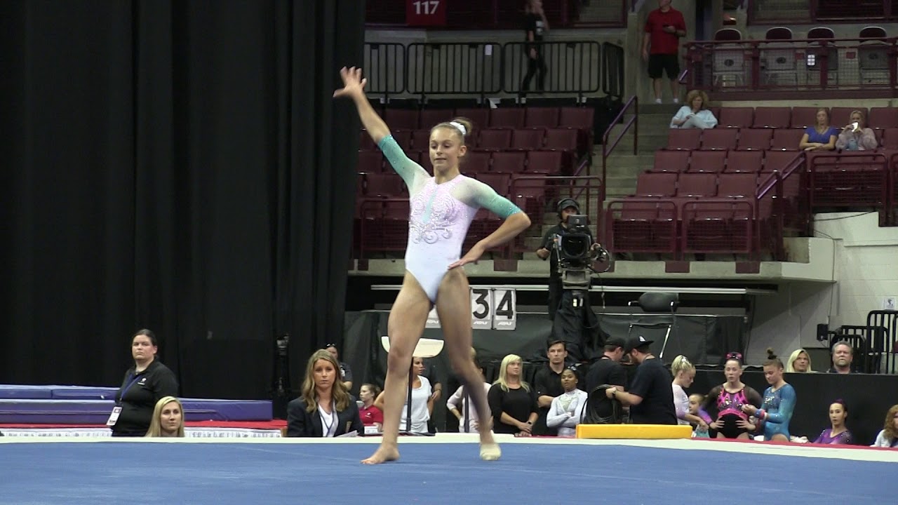 Grace McCallum - Floor Exercise - 2018 GK U.S. Classic - Senior Competition