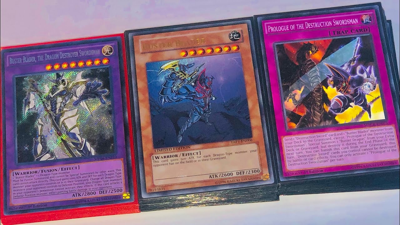 **CASUAL** Yu-Gi-Oh! Buster Blader Deck Profile & Combo Video! 2020