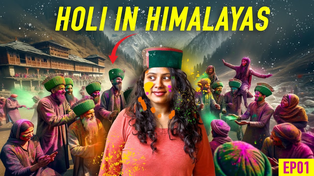 Craziest 'Holi' of Kinnaur Valley -Sangla | Faag Mela 5-day celebration - Himachal ki Holi