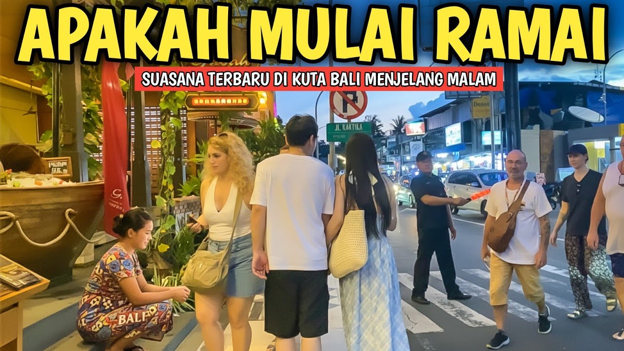 KONDISI PANTAI KUTA BALI SAAT INI: VLOG KUTA BALI TERBARU