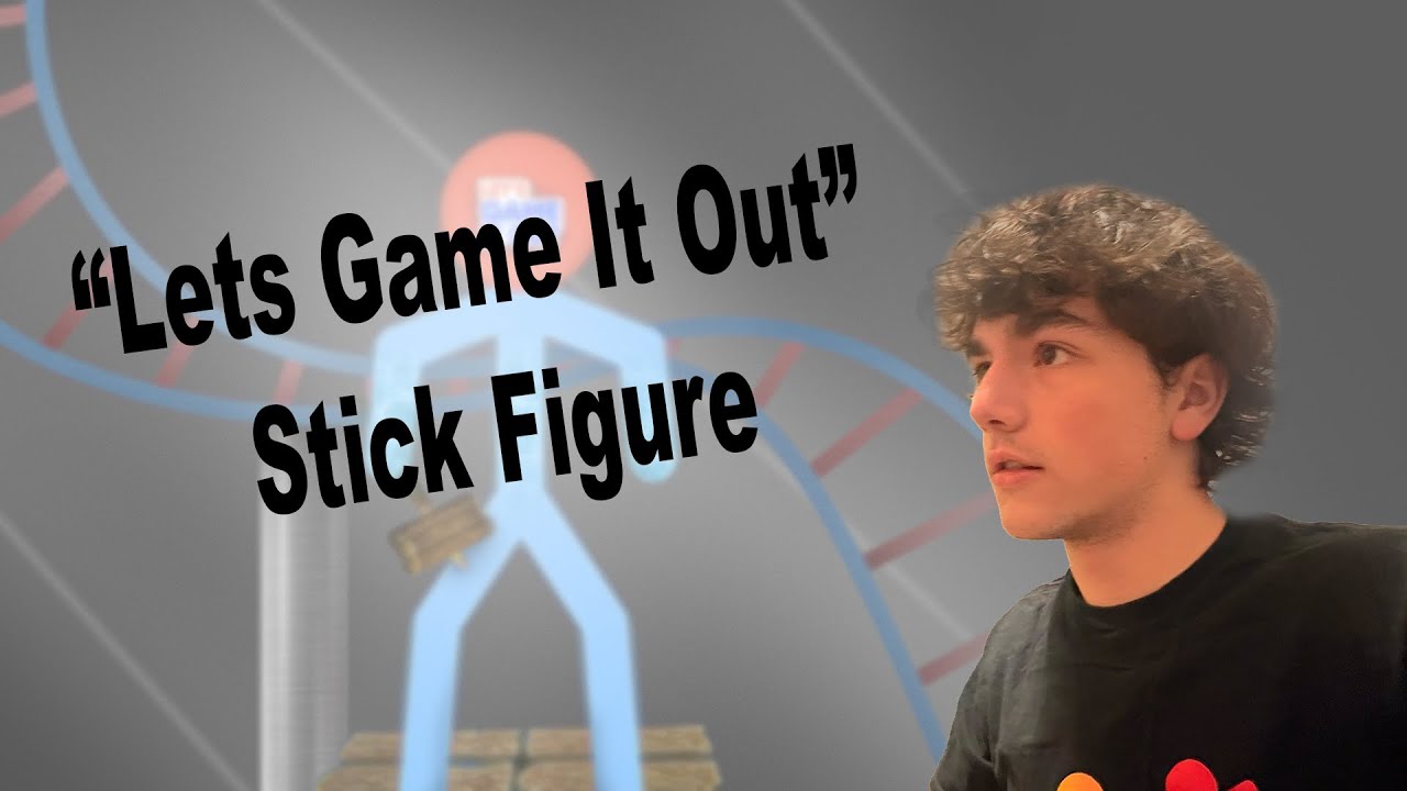 I MADE “LETS GAME IT OUT” AS A STICK FIGURE (100 YOUTUBER STYLES ep 3)