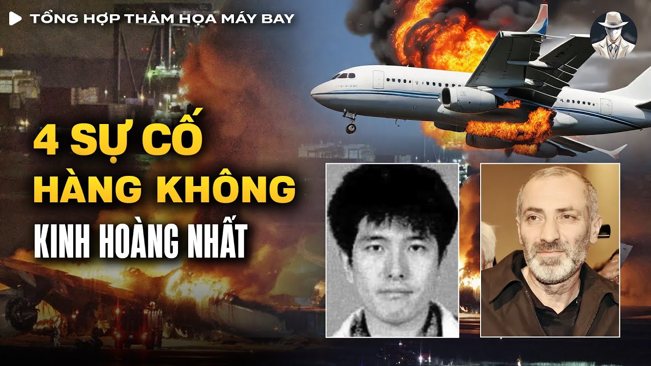 2 Giờ Tổng Hợp Vụ Án Có Thật (Tập 2) - Top 4 Thảm Kịch Hàng Không Ám Ảnh Nhất Lịch Sử