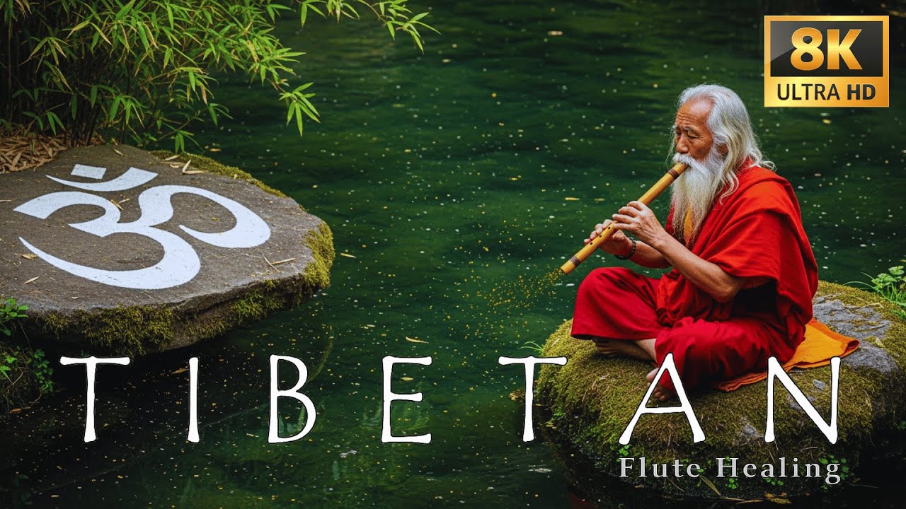 Tibetan Flute • Healing of Stress, Anxiety and Depressive States • Eliminate Sad Mood