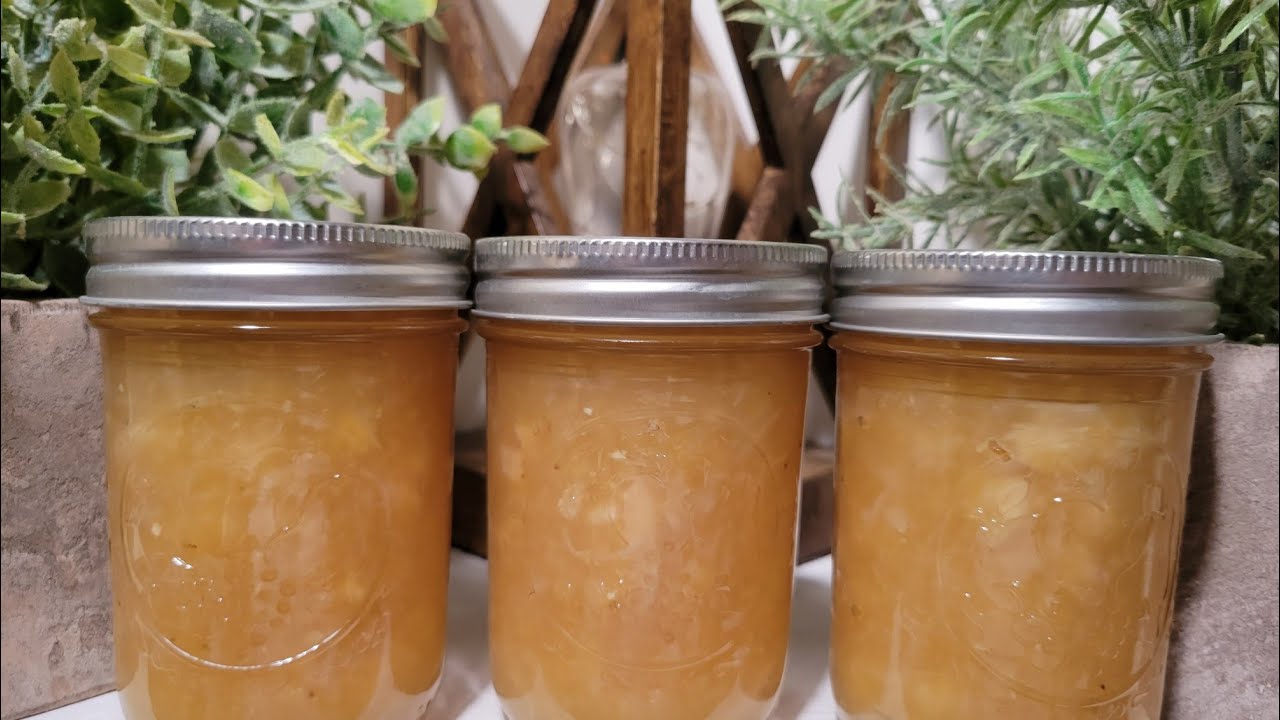 MONKEY BUTTER- It's like a pina colada jam. - pineapple canning recipes E5