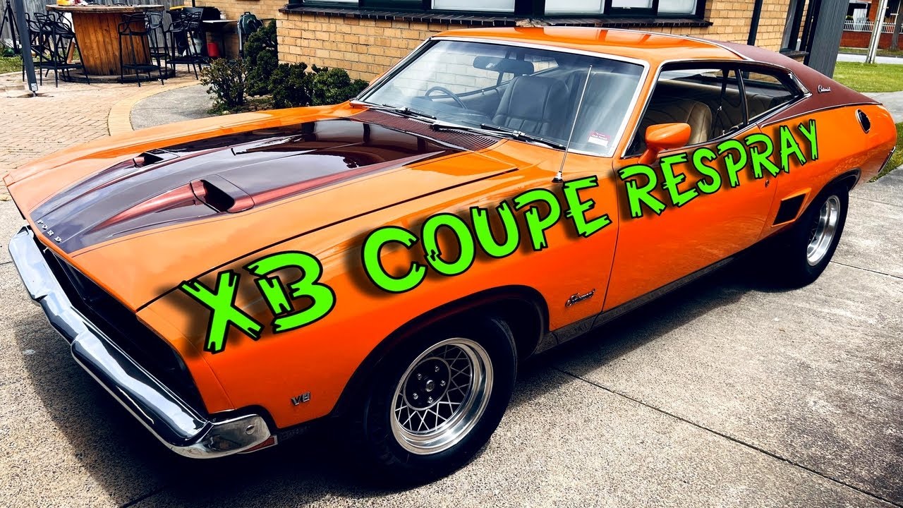 HOW TO PAINT A XB FALCON COUPE