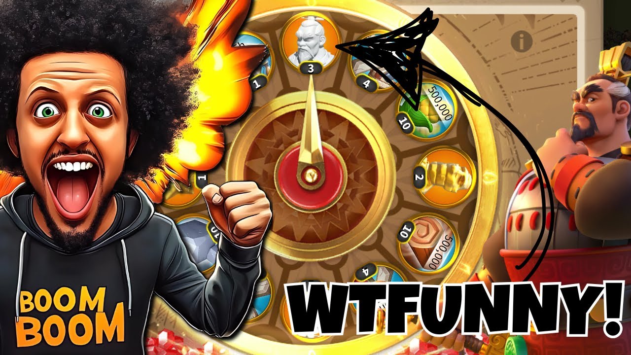 RoK’s First Wheel of Fortune… BIG Nerf?! l Kingdoms 3777