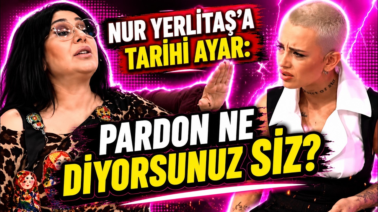 Ortalığı Karıştırmak İsteyen Nur Yerlitaş'a Yarışmacıdan Tarihi Ayar!