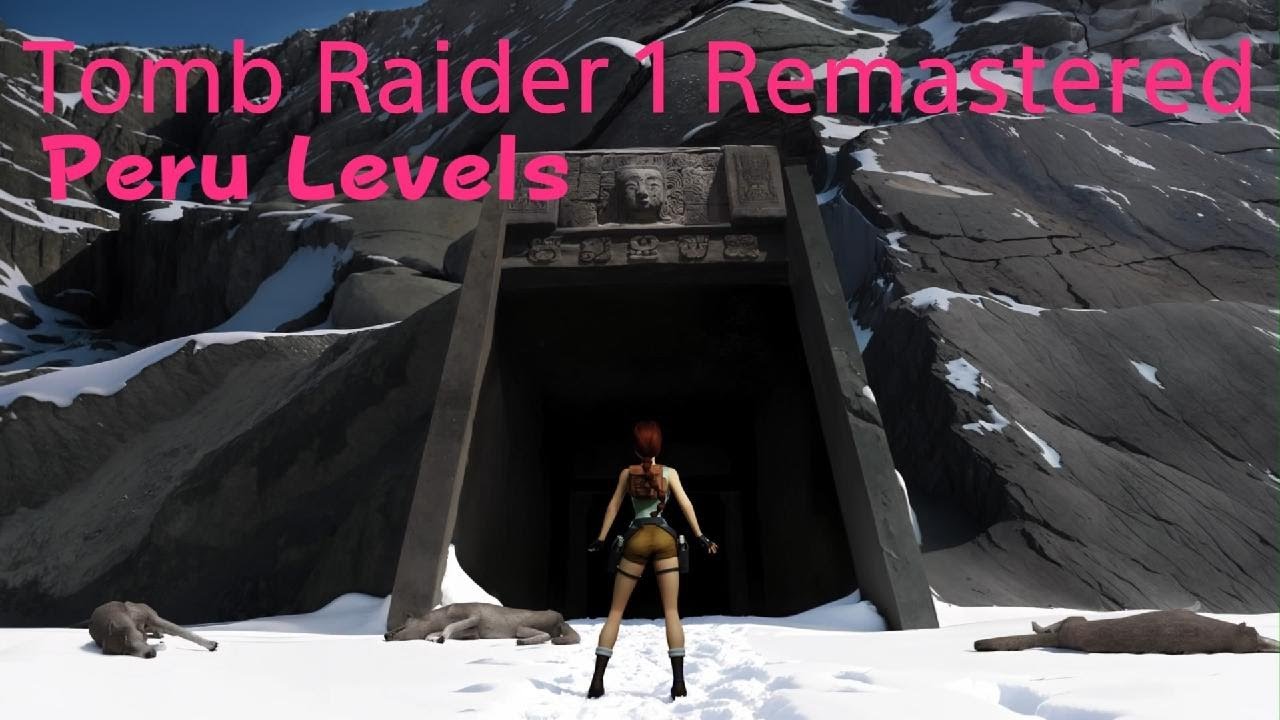 Tomb Raider 1 Remastered - Peru Levels All Secrets No Meds - PS5 Gameplay