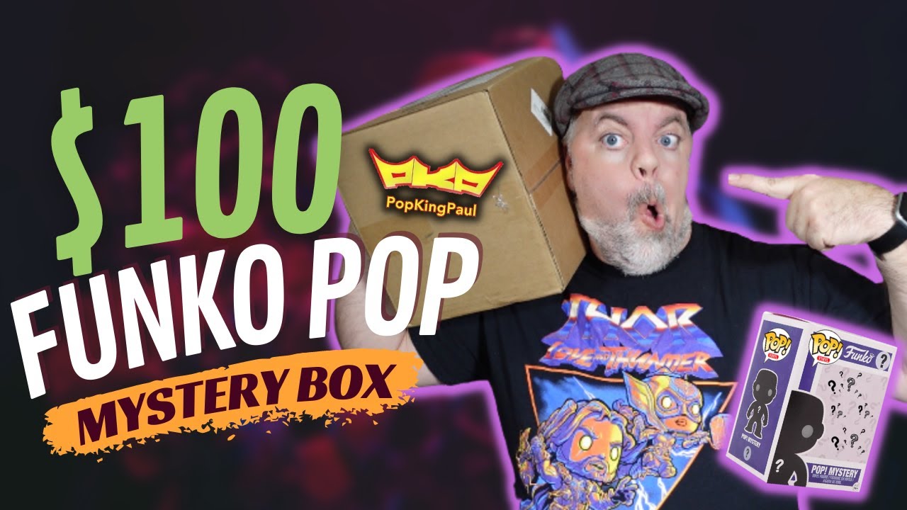 $100 Pop King Paul Funko Pop Mystery Box! Can we find a grail? Plus Michael Jordan & Spider-girl!