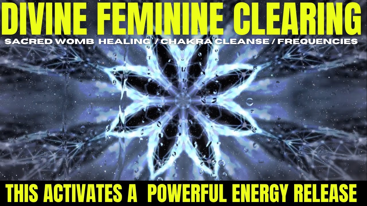 Release excess masculine energy from your body - dissolves tension, rigidity and control patterns