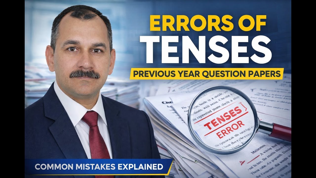 PREVIOUS YEAR TENSE ERRORS WITH ULTIMATE SOLUTION