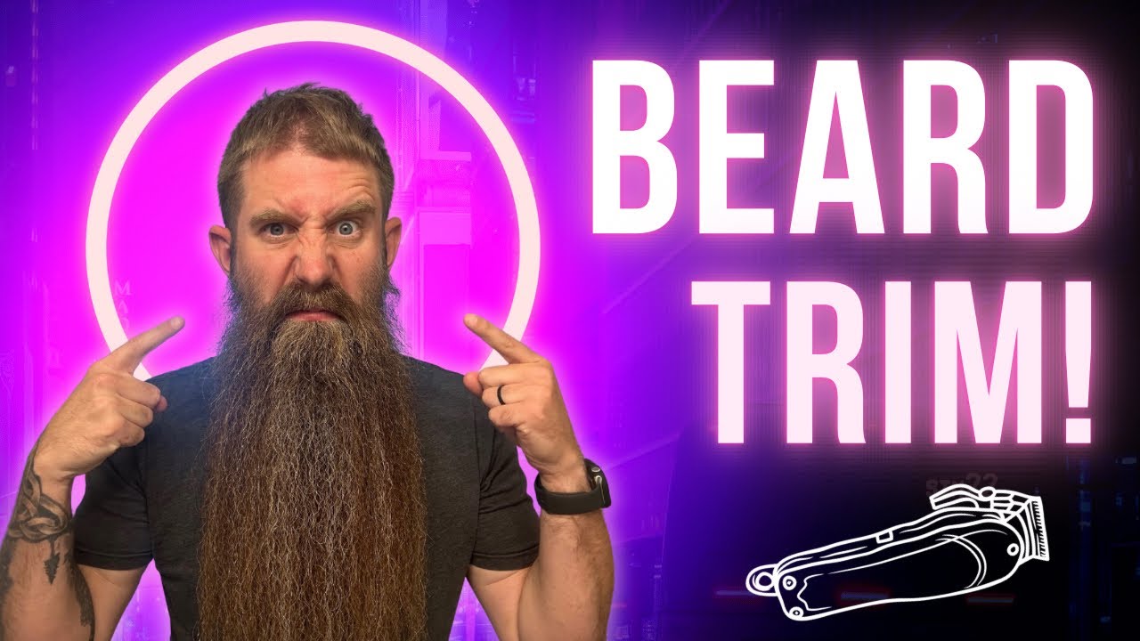 My Most RISKY Beard Trim Yet! Demonstrated