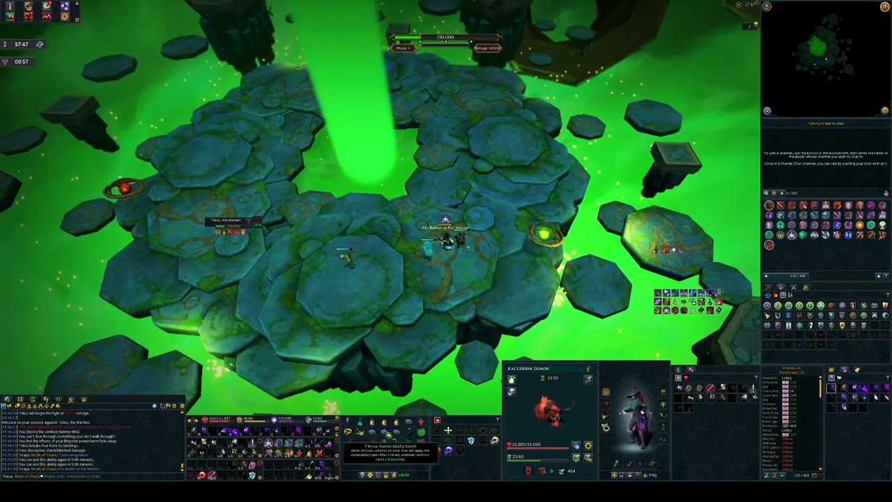 Tiraya - Telos 2.27 GM Timer (Melee/Necro)