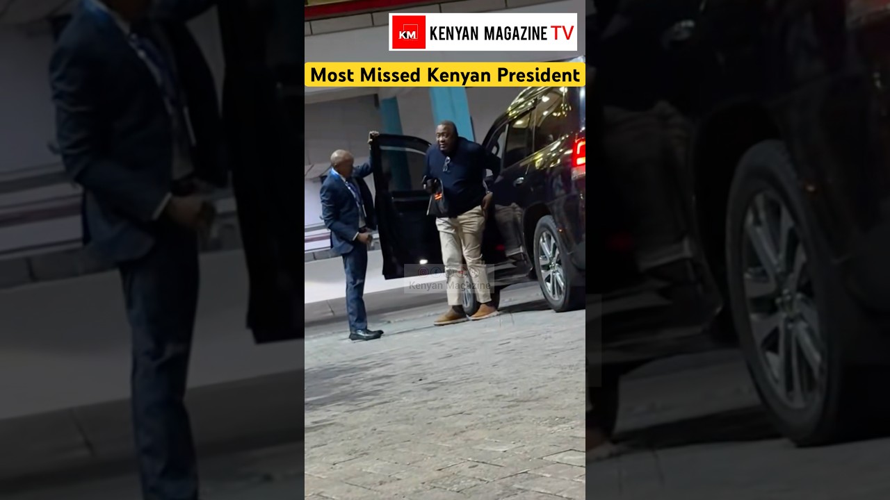 When Kenya's Former President Uhuru Kenyatta Arrives