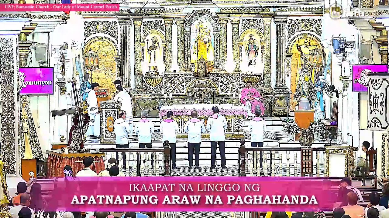 #𝗠𝗜𝗦𝗔𝗕𝗮𝗿𝗮𝘀𝗼𝗮𝗶𝗻 Live mula sa Parokya ng Nuestra Señora del Carmen - Simbahan ng Barasoain | 06:00 N.G