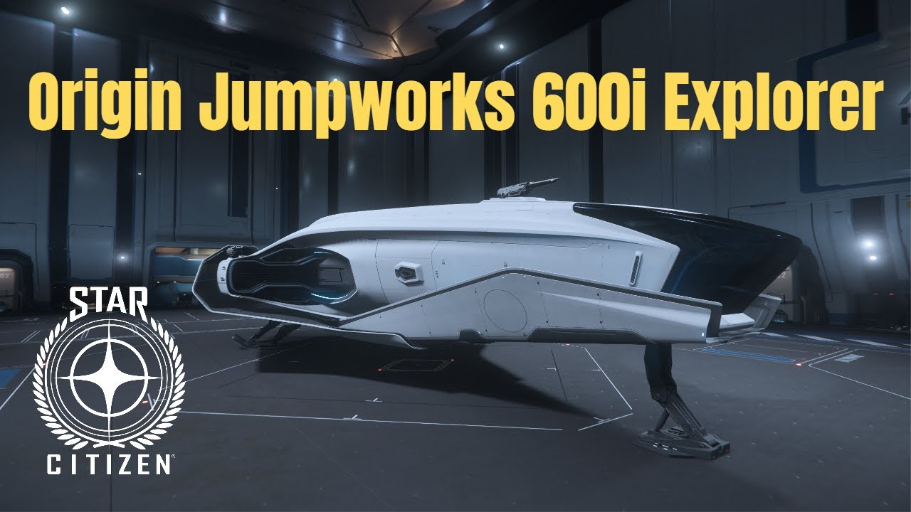 Origin Jumpworks 600i Explorer Ship Tour - Star Citizen 4.3.1