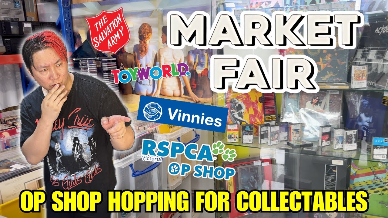 OP SHOP Hopping For Collectables & MARKET FAIR