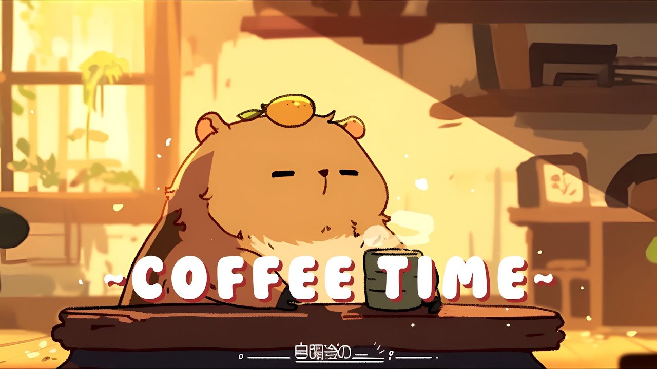 Lofi Capybara Radio - Peaceful Beats for Studying & Relaxing ~ Zen Moments ~ 🦫 📝