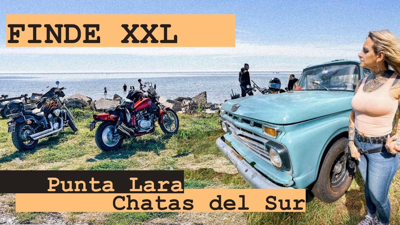 🔥FINDE XXL🔥 Nos fuimos a Punta Lara en moto y a Chatas del Sur en la F100