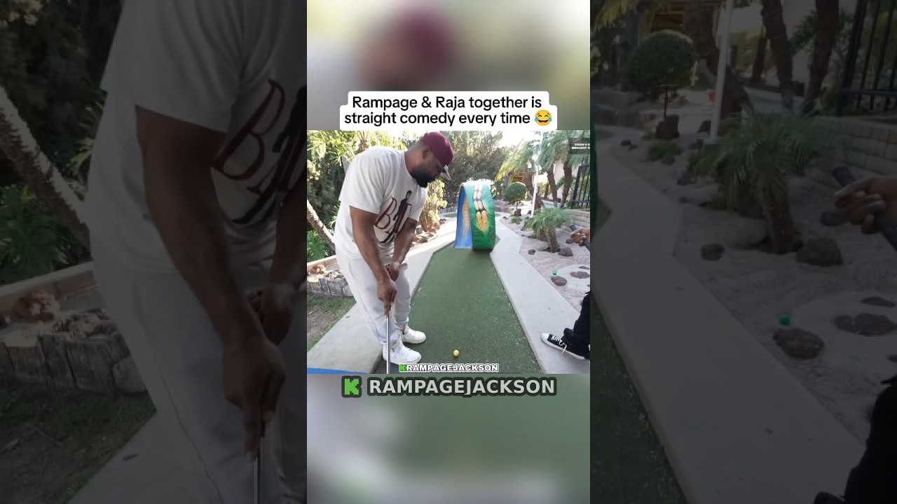 Rampage & Raja together is straight comedy every time #rampagejackson #rampage #shorts #viral