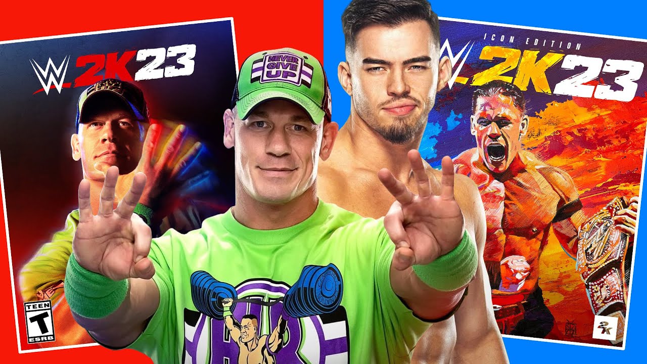 JOHN CENA & AUSTIN THEORY vs WWE 2K23 Roster Royal Rumble Challenge